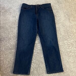 Gloria Vanderbilt Dark Blue Straight Leg Jeans